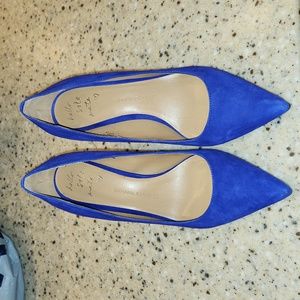 Royal blue heels Banana Republic